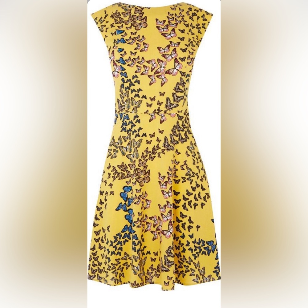 Oasis Butterfly Print Dress